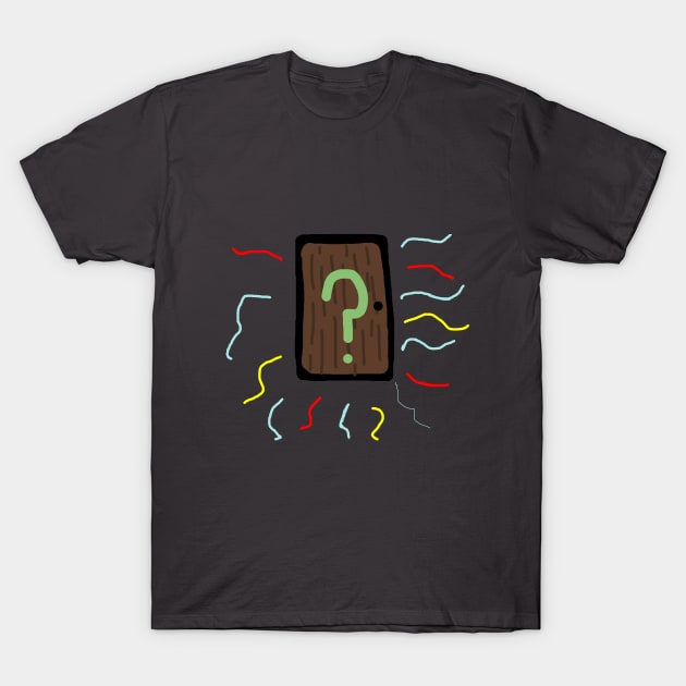 The wonderous door simple design T-Shirt by The Misc Door Of Wonder